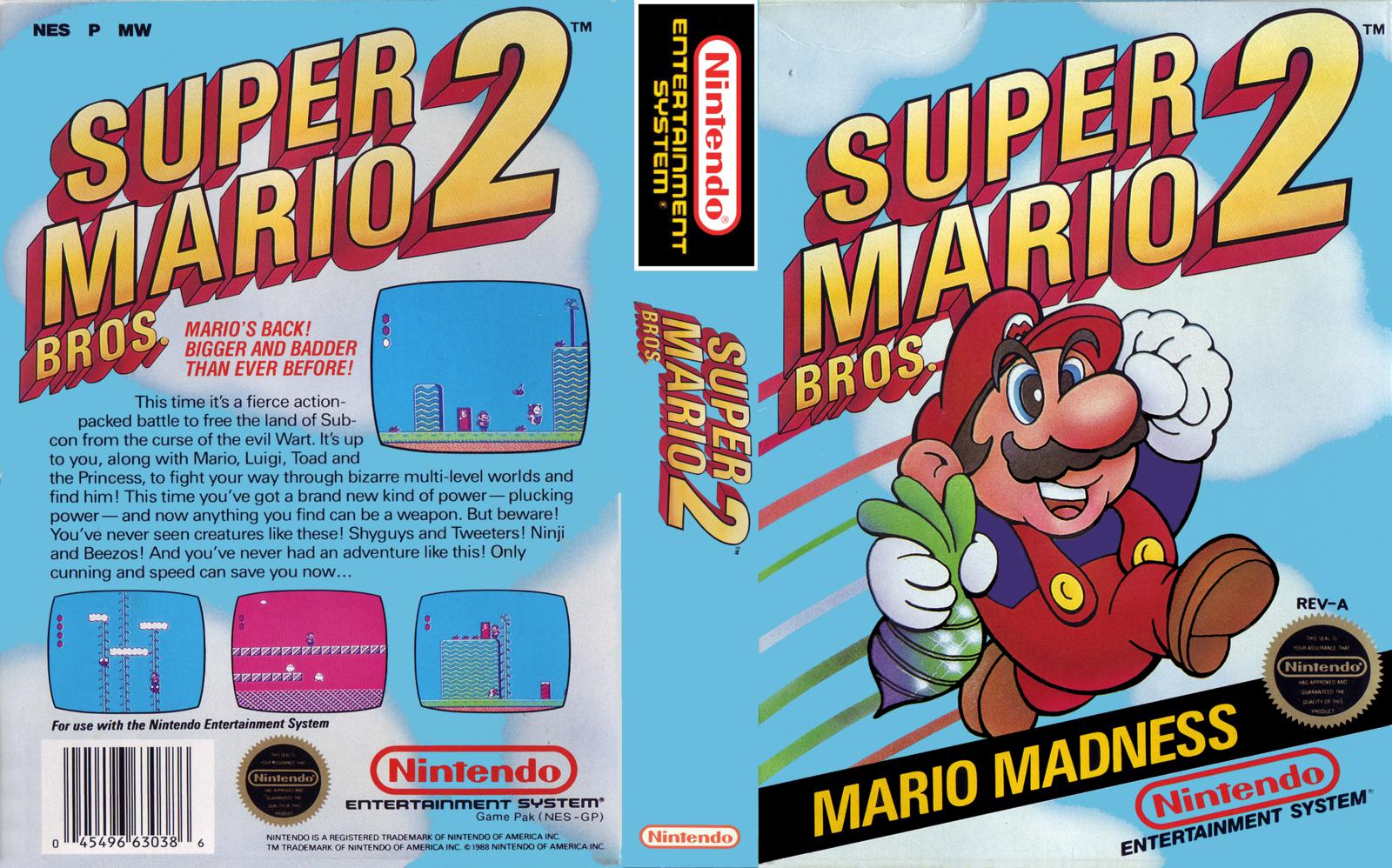 Super Mario Bros 2 (1988 USA) Retrobros